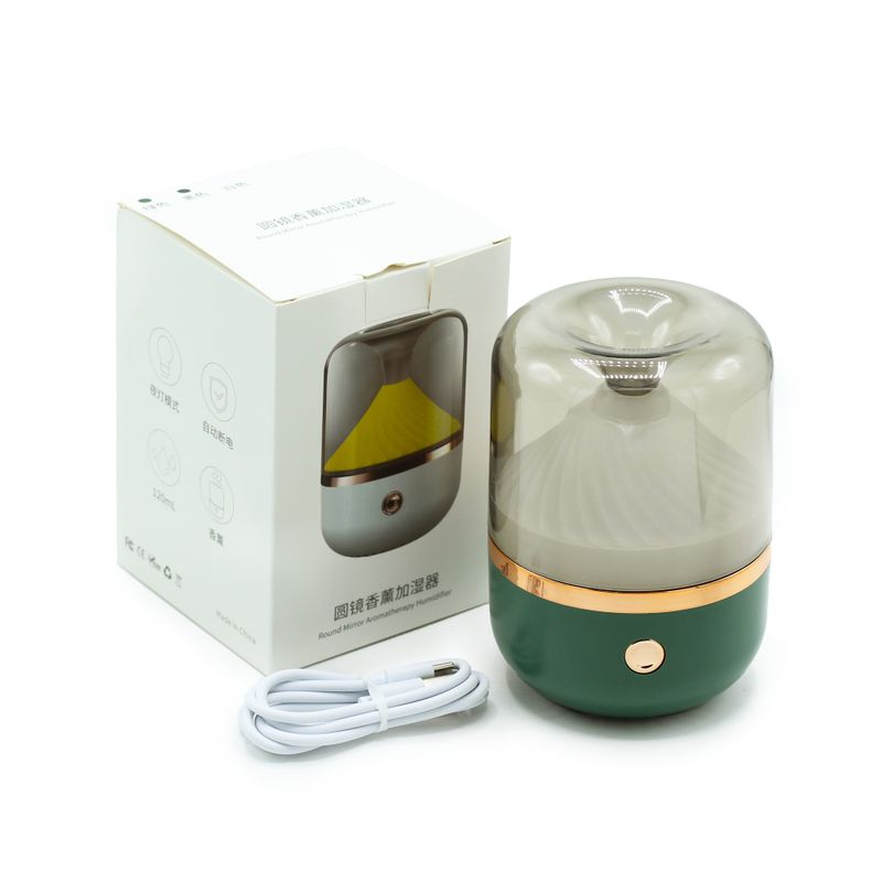 Urban Aroma Diffuser Groen & Brons - USB - Kleurverandering