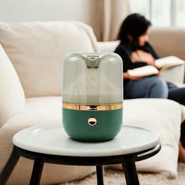 Urban Aroma Diffuser Groen & Brons - USB - Kleurverandering