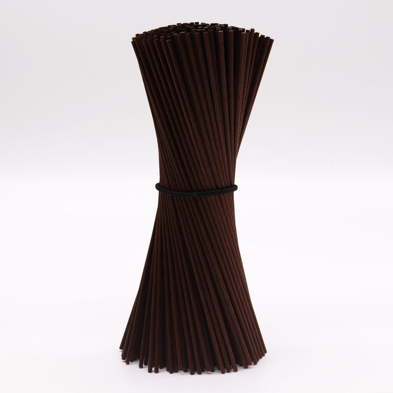 3mm x 25cm Bundel Vezelstokken - (ca. 250) - Chocolade