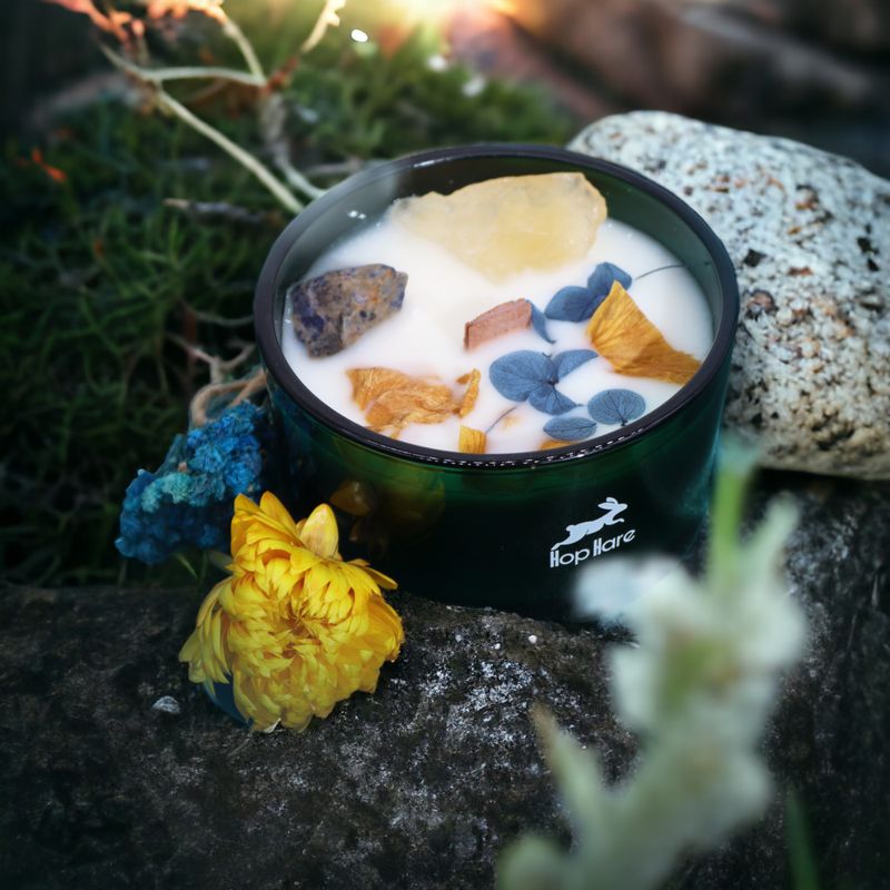 Hop Hare Crystal Magic Kaarsen Starterspakket – Mix van 36 Kaarsen