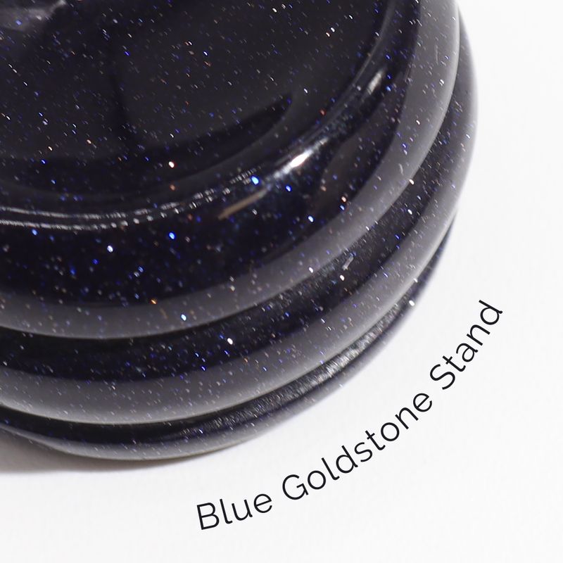 Rozenkwarts Planeet op een Sola Goldstone Standaard - 40mm