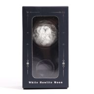 Witte Howliet Planeet op een Sola Goldstone Standaard - 40mm (30x15mm standaard)