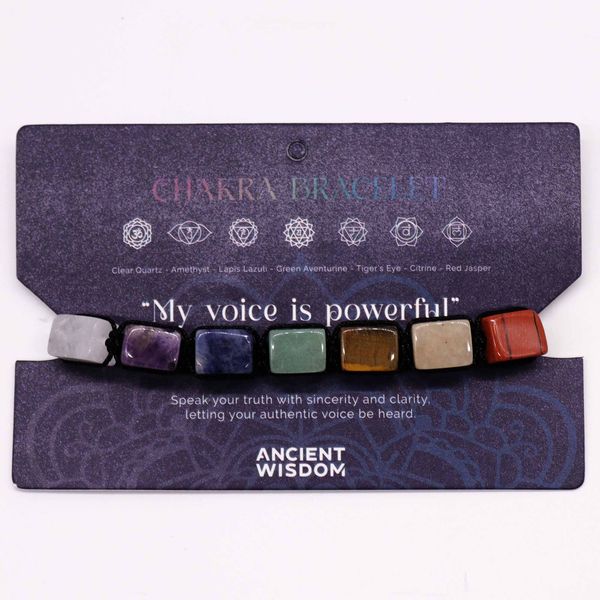 Chakra Koord Armbanden - Trommelstenen