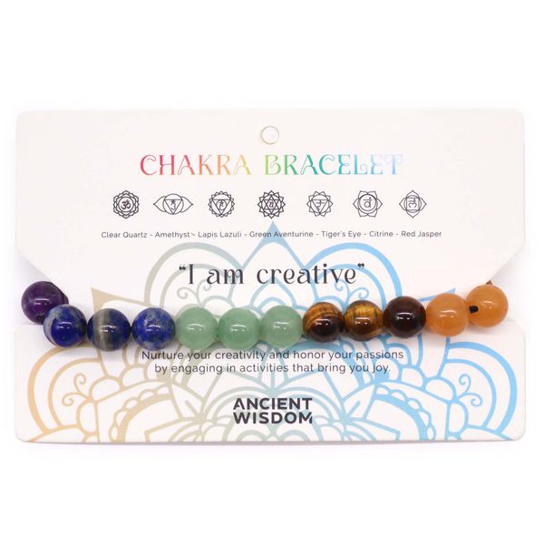 Chakra Koord Armbanden - 21 Stenen