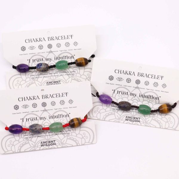 Chakra Koord Armbanden - Kralen