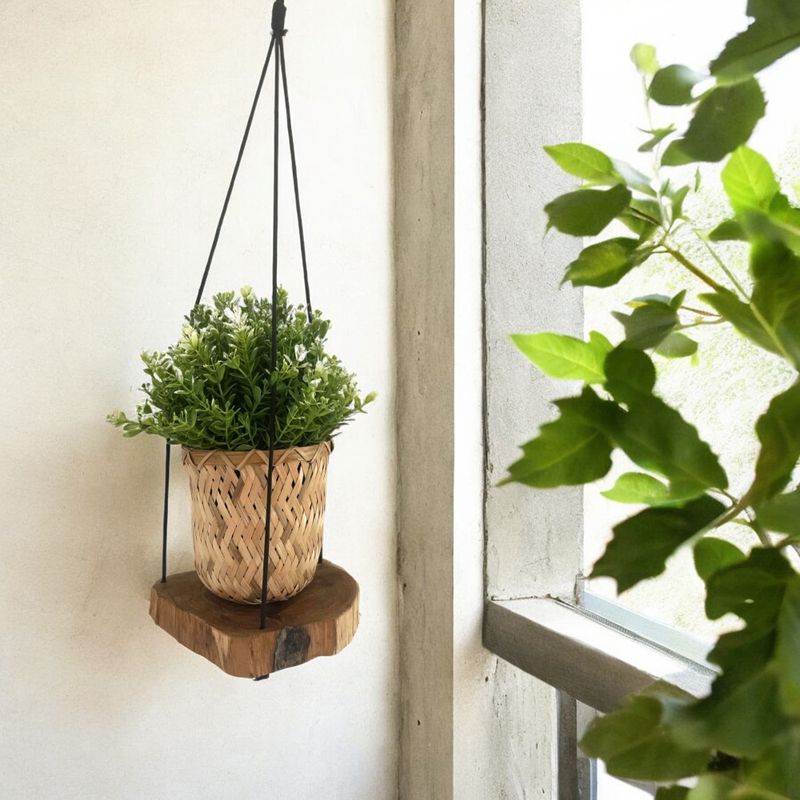 Hangende Gamal Houten Plank - Eén Niveau