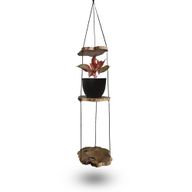 Hangende Gamal Houten Plank - Drie Niveaus