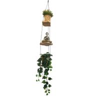 Hangende Gamal Houten Plank - Drie Niveaus