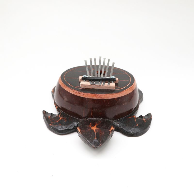Kalimba Antique Schildpad Kookosnoot