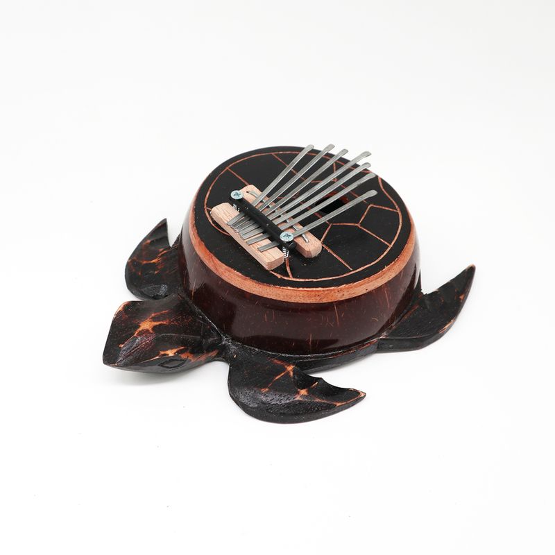 Kalimba Antique Schildpad Kookosnoot