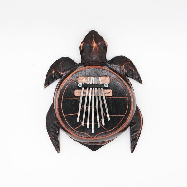 Kalimba Antique Schildpad Kookosnoot
