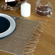 Zeegras Franje Natuurlijke Placemat - Natuurlijk