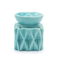 Oliebrander Geometrisch - Blauw