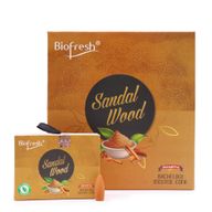 Biofresh Backflow Wierookkegels (40 kegels) - Sandelhout