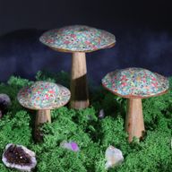Grote Paddenstoel - 20 cm - Mediterraan Tegelpatroon