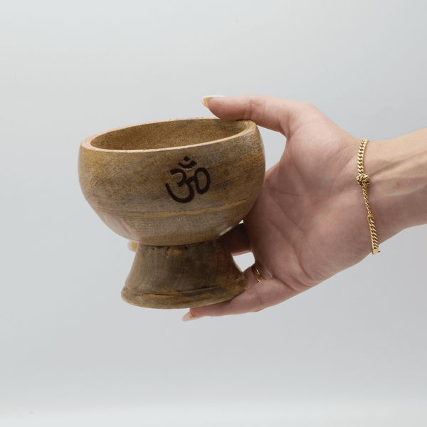 Grote Rituele Kom Wierookkegelhouder 11x9 cm  - Levensboom