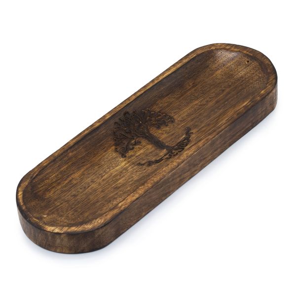 Grote Wierookschaal 30x10 cm - Levensboom