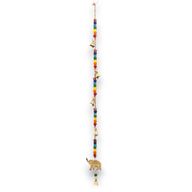 Indianen Windgong - Koperen Olifant met Chakra Kralen String Klokjes - 53cm