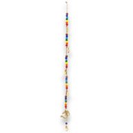 Indianen Windgong - Koperen OM met Chakra Kralen String Klokjes - 53cm