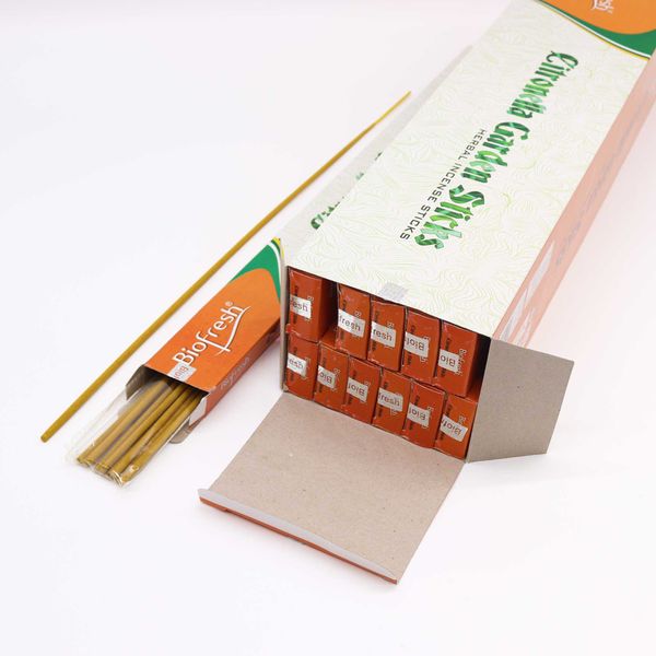 Biofresh Tuin Wierookstokjes - (10 x 50 cm) - Citronella