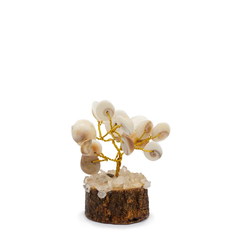 Kleine Gomati Chakra Cirkels met Stenen Bomen - (15 stenen)