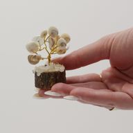 Kleine Gomati Chakra Cirkels met Stenen Bomen - (15 stenen)