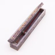 Speksteen Wierookdoos met Rookgaten 25cm - Chakra