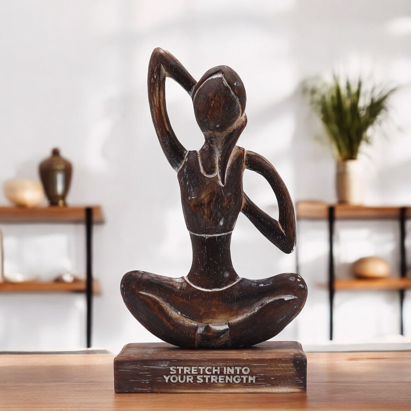 Houten Yoga Dames