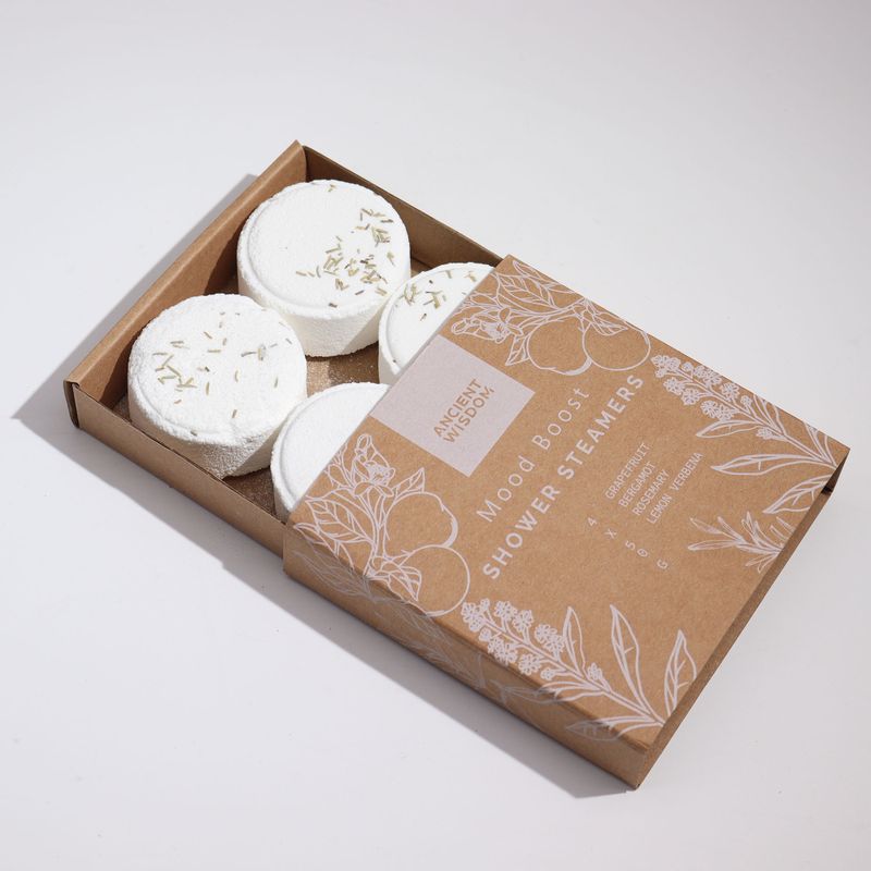 Zen Douche Stomers - Therapie Wellness Kwartet - Stemming Boost (Wit)
