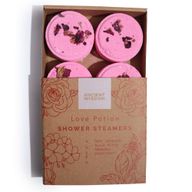 Zen Douche Stomers - Therapie Wellness Kwartet - Liefdesdrankje (Roze Rood)