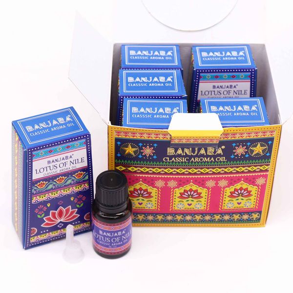 Banjara Indiase Geurolie 10ml - Lotus van de Nijl