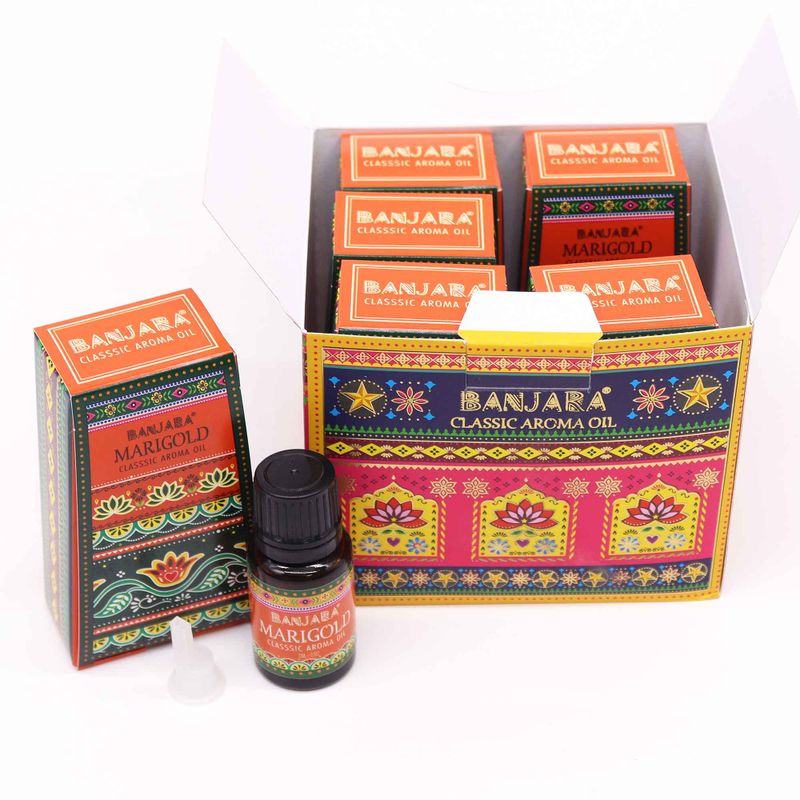 Banjara Indiase Geurolie 10ml - Goudsbloem
