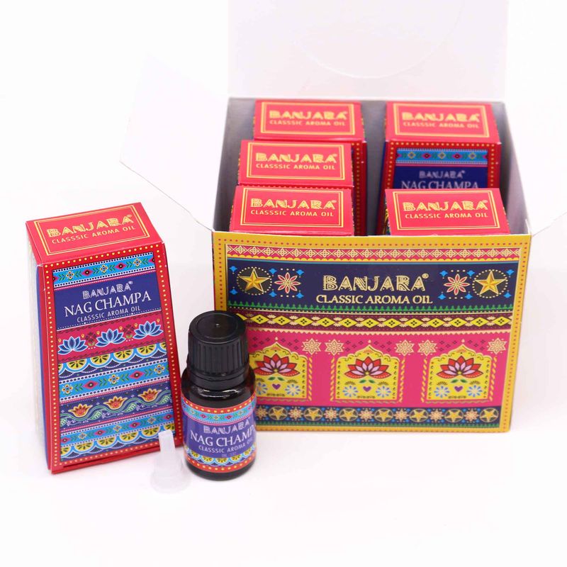 Banjara Indiase Geurolie 10ml - Nag Champa