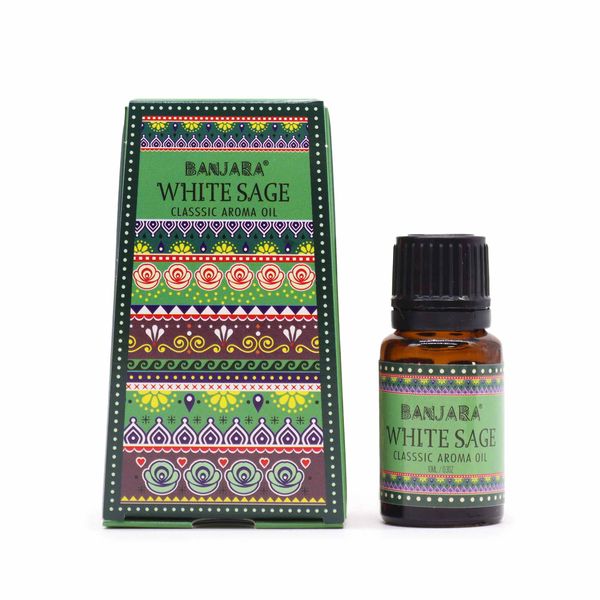 Banjara Indiase Geurolie 10ml - Witte Salie