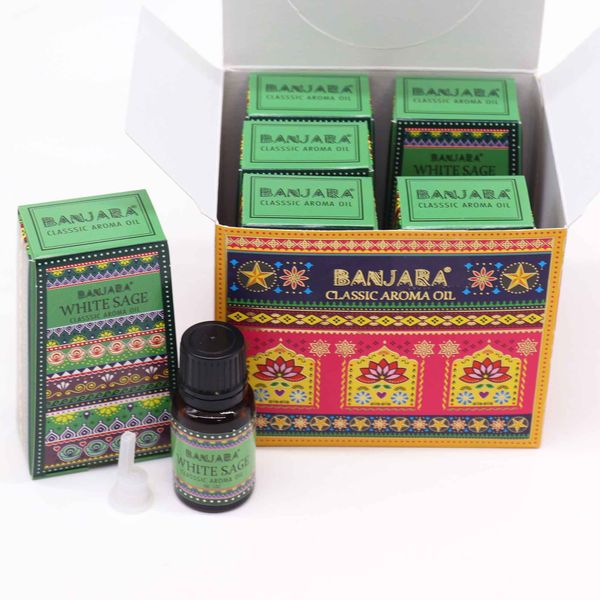 Banjara Indiase Geurolie 10ml - Witte Salie