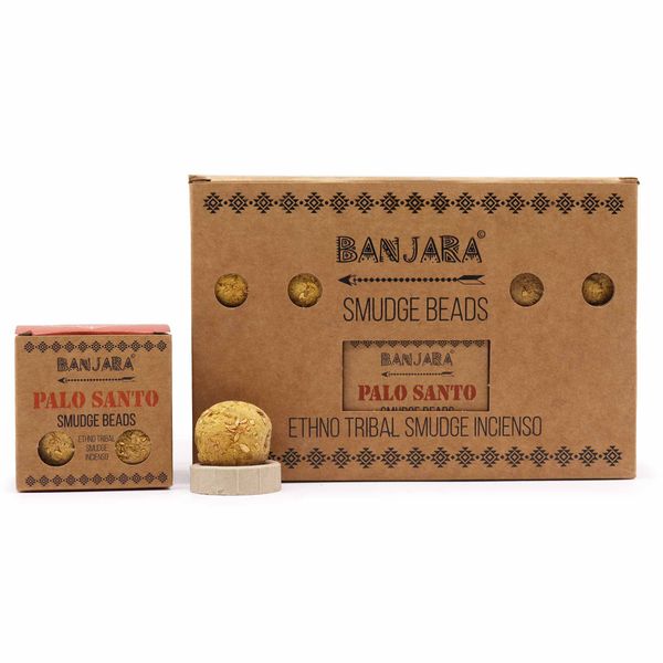 Banjara Smudge Kralen (vijf) - Palo Santo
