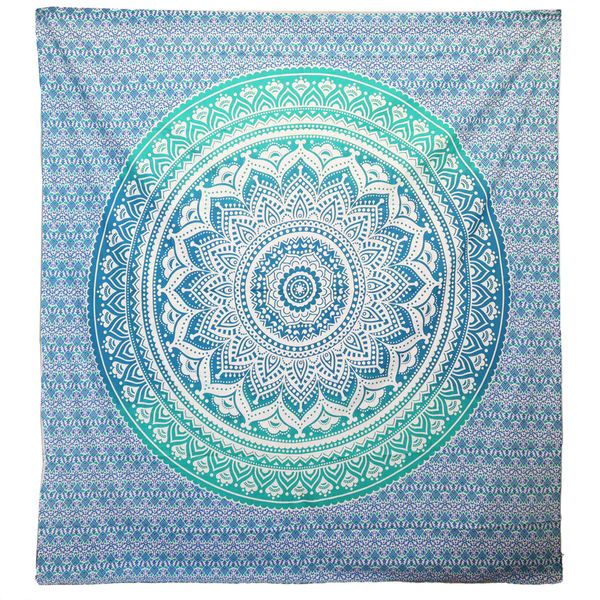 Wandkleed / Strandkleed - Umrao Mandala - Groen