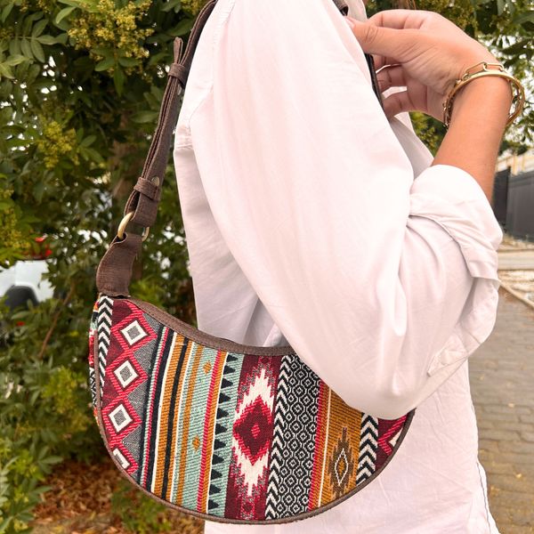 Groothandel Jacquard Hobo Tassen