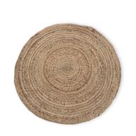 Rond Zacht Jute Tapijt - 90cm