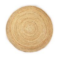 Rond Zacht Jute Tapijt - 90cm