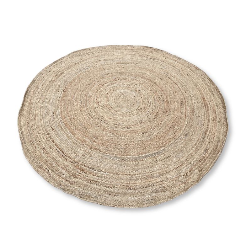Extra Groot Rond Zacht Jute Tapijt - 200cm