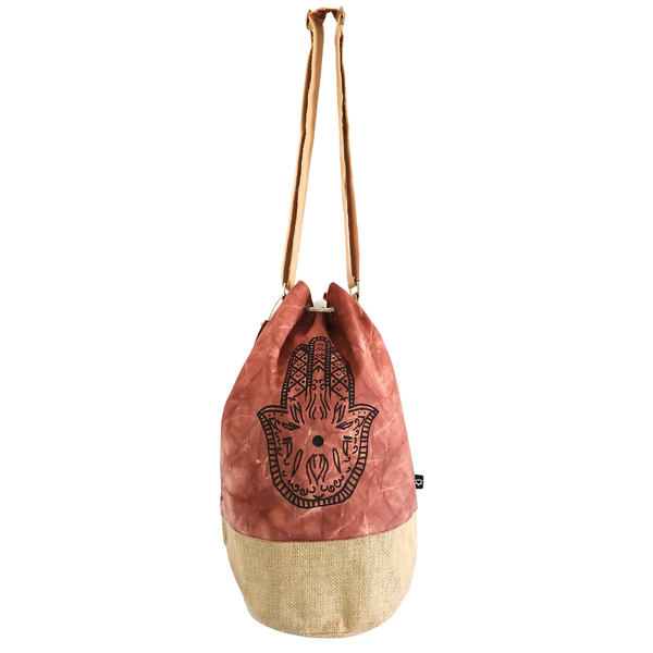 Natuurlijke Rugzak - Terracotta Stonewash - Hamsa