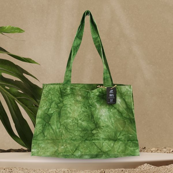 Hop Hare Handige Tas - Bosgroen Stonewash Effect