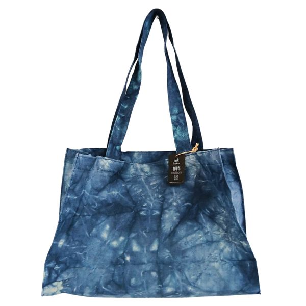 Hop Hare Handige Tas - Diepzeeblauw Stonewash Effect