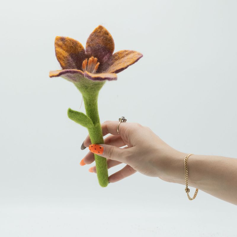 Viltbloemen - Lelie (gemengde kleuren)