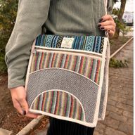 Hennep Laptop Messenger Tas - Curves