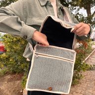Hennep Laptop Messenger Tas - Curves