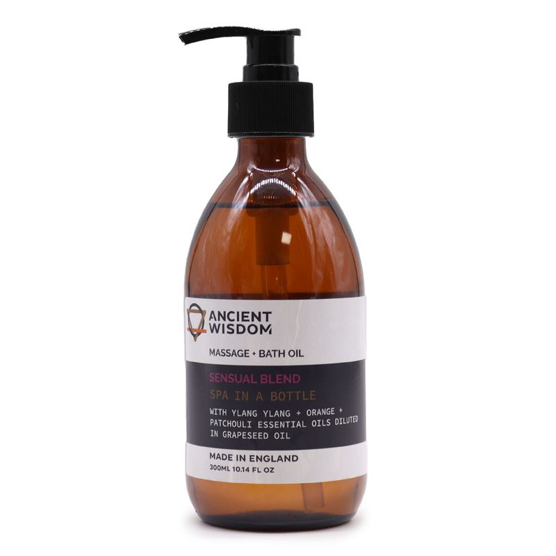 Sensuele massage en badolie - 300 ml