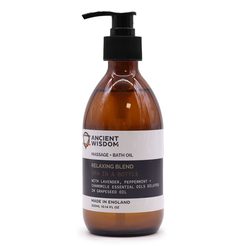 Ontspannende massage- en badolie - 300 ml