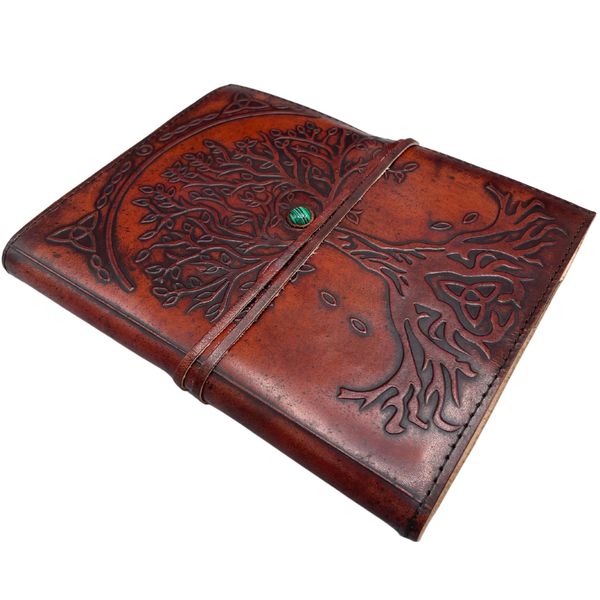 Grote Levensboom - wikkel en steen decor - 20x16x2cm - 160 pagina's
